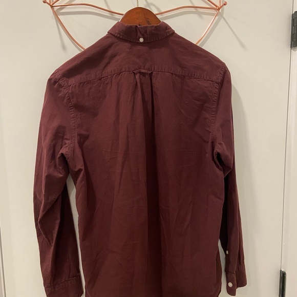 H&M Maroon Dress Shirt - Picture 2 of 3